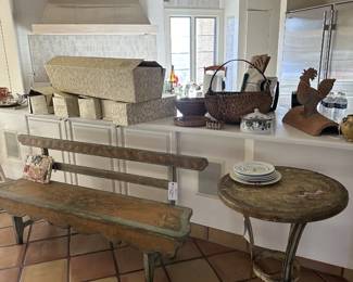 A view of the kitchen