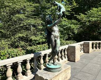 Charles-Alphonse-Achille Guméry, France (1827 – 1871) 'Faun Playing with Kid'