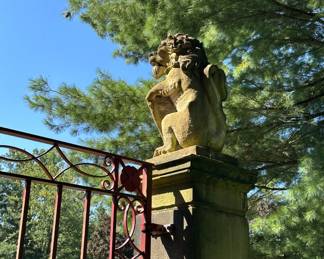 Back of Bath stone Lyon (One of two)