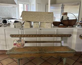 Another view of the bench