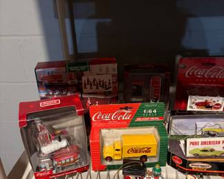 Coca Cola ornaments 