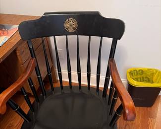 Spindle back sturdy law chair 