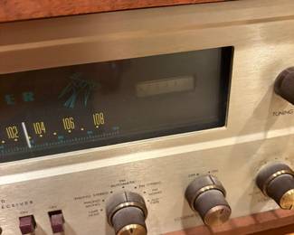 Fischer 500 C with AR speakers 