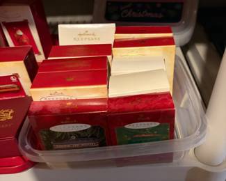 Hall mark keepsake ornaments 