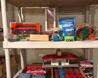 Model train buildings 