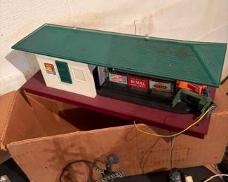 Lionell train accessory, including trees, houses for your extensive display