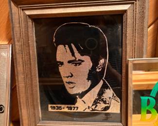 Elvis Presley portrait artwork 