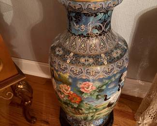Asian style vase 