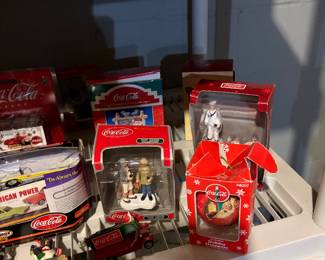 Coca Cola mini ornaments 