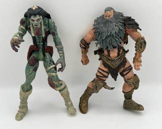 Spawn Curse Of The Spawn ZEUS Action Figure Todd McFarlane Toys 1999  Frankenstein Wetworks