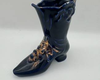 Vintage Ceramic BootShaped Bud Vase