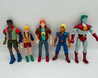 Captain Planet  The Planeteers Action Figures