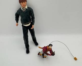 Ron Weasley Action Figure With Harry Potter Figurine