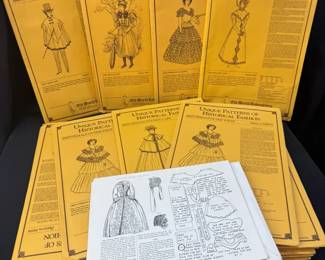 Vintage Unique Patterns of Historical Fashion Sewing Patterns from Old World Enterprises