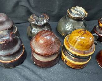 Vintage Porcelain  Ceramic Insulators