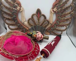 Indonesian Wayang Kulit Shadow Puppets