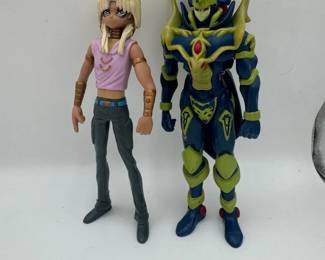 1996 YuGiOh Black Luster Soldier 6inch Action Figure by Mattel  Marik Ishtar Figurine