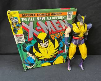 XMen Popup Book And Wolverine Action Figure