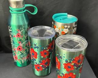 The Pioneer Woman Stainless Steel Tumblers  Water Bottle