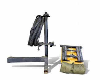 25 BVGBauerVehicleGearHitchMountBikeSkiRackCarrierWithTires