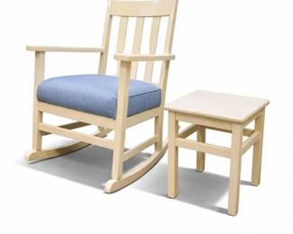 23 VintageNurseryRockingChairSet