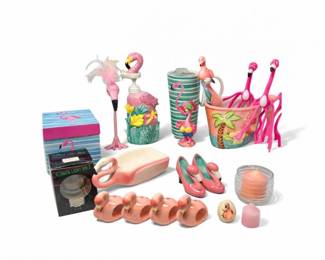 31 FlamingoDecorLotFigurinesKitchenAccessories