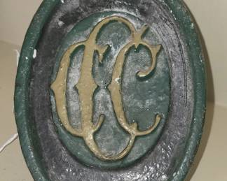 Vintage Country Club of Columbus Bookend