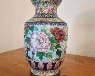 Antique Chinese Cloisonne Vase