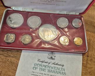 Commonwealth of the Bahamas Proof Set Sterling Silver