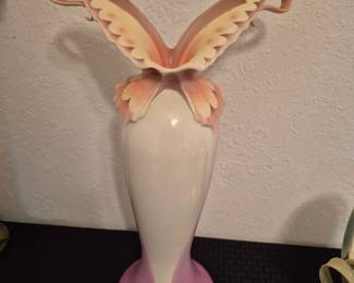 Franz Porcelain  Papillon Butterfly Collection Vase