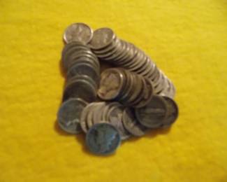 Mercury dimes
