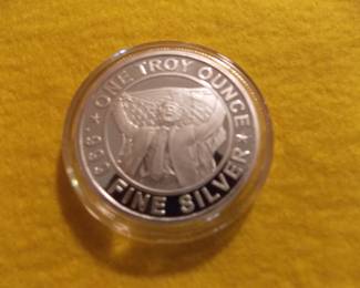 Silver Trump coin