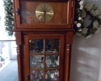 Thomas Kincade clock curio