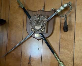 USN Officers sword set