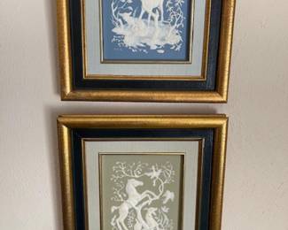 Wedgwood plaques (set of four)