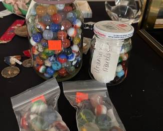 Marbles, some are luminesce