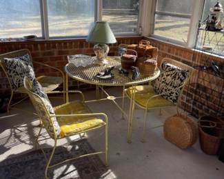Wonderful metal porch furniture