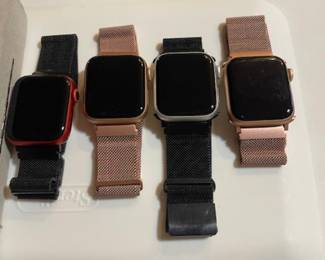 Men's Apple watches, believe to be series 6