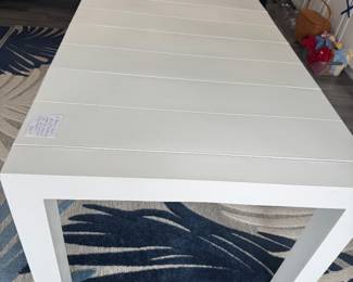G Bonzini Design 40”x24” and can extend to 105” with leaves