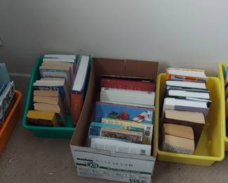 Books, DVDs, VHS , music cassettes