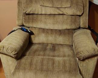 Recliner with remote