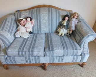 Love seat and matching sofa