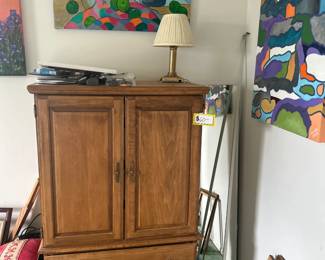 Chest of drawers; furniture; cabinet; art; frames
