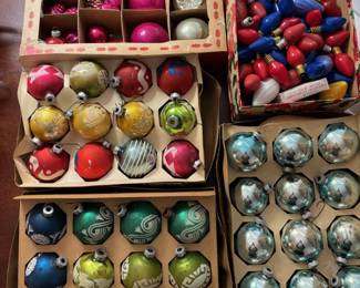 Vintage Christmas Ornaments