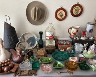 Collection of Vintage Ashtrays