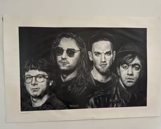 R.E.M. artwork by Bradford John Salamon