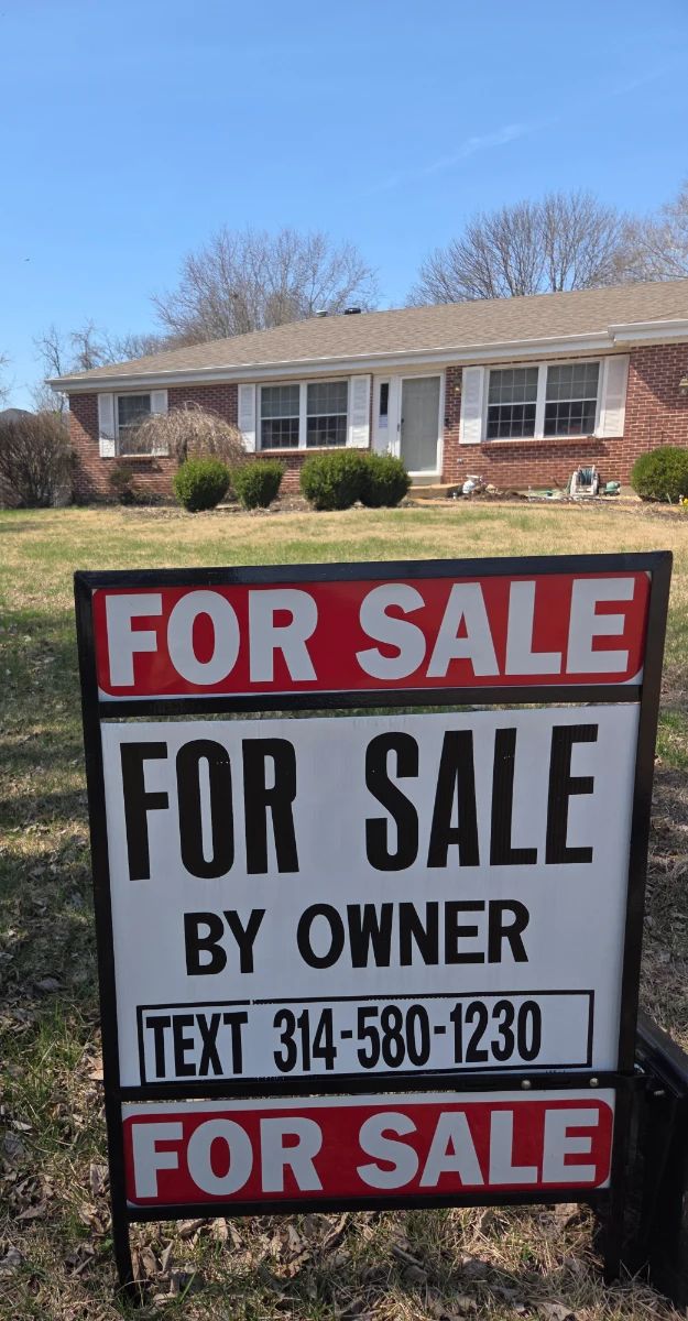 House for sale text owner