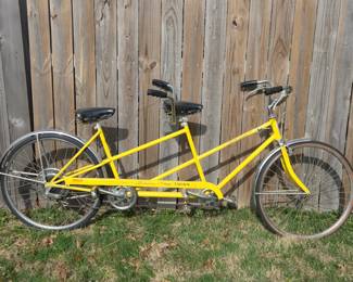 Schwinn tandem 5 speed vintage