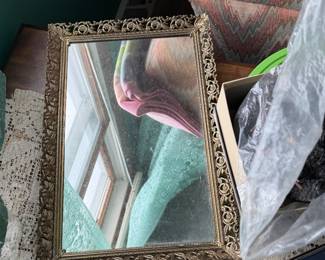 Ornate Framed Mirror – Decorative Wall Mirror