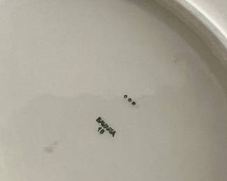 Vintage Ceramic Dish – Marked Porcelain Plate